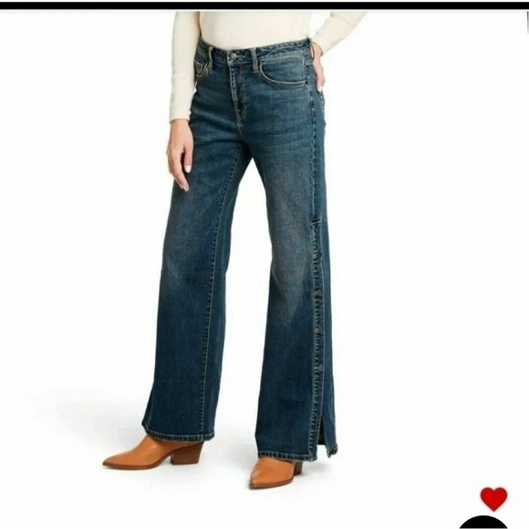 49. Nili Lothan for Target jeans. Size 20/22. Buttons on the side - Picture 3 of 11